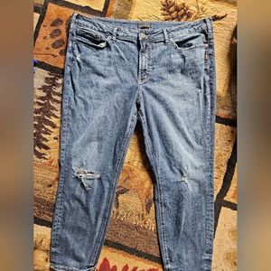 Size 22, Silver Jeans- Skinny